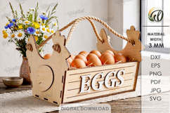 3D Farm Boxes Bundle Laser Cut. Storage crate SVG. Organizer Product Image 9