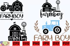 Farm Boy SVG | Farm SVG | Boy SVG | Farm Life SVG | Farming Product Image 3