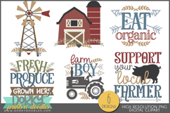 Farm Love Clipart Bundle Product Image 6