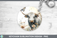 GorgeousFarm Butterflies Keychain design.