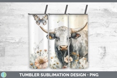 GorgeousFarm Butterflies Tumbler design.