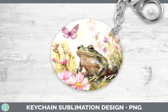 GorgeousFarm Butterflies Keychain design.