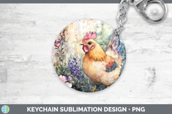 GorgeousFarm Butterflies Keychain design.