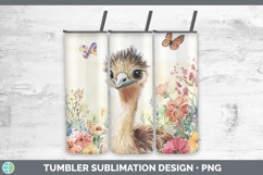 GorgeousFarm Butterflies Tumbler design.