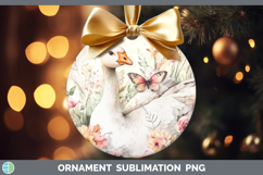 GorgeousFarm Butterflies Ornament design.