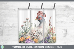 GorgeousFarm Butterflies Tumbler design.