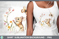 GorgeousFarm Butterflies Shirt design.