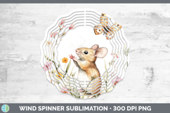 GorgeousFarm Butterflies Wind Spinner design.