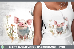 GorgeousFarm Butterflies Shirt design.