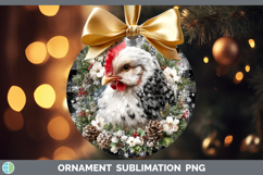 GorgeousFarm Checker Christmas Ornament design.