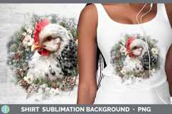 GorgeousFarm Checker Christmas Shirt design.