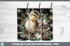 GorgeousFarm Checker Christmas Tumbler design.