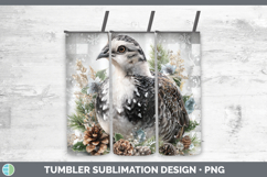 GorgeousFarm Checker Christmas Tumbler design.