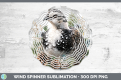 GorgeousFarm Checker Christmas Wind Spinner design.