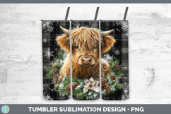 GorgeousFarm Checker Christmas Tumbler design.