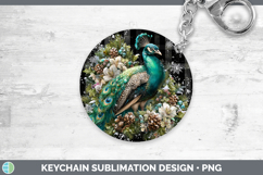 GorgeousFarm Checker Christmas Keychain design.
