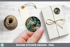 GorgeousFarm Checker Christmas Stickers design.