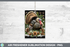 GorgeousFarm Checker Christmas Air Freshener design.