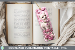 GorgeousFarm Checker Valentine Bookmark design.