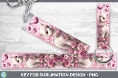 GorgeousFarm Checker Valentine Key Fob design.