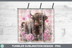 GorgeousFarm Checker Valentine Tumbler design.