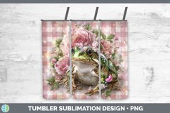 GorgeousFarm Checker Valentine Tumbler design.