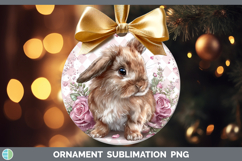 GorgeousFarm Checker Valentine Ornament design.