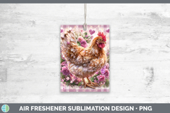 GorgeousFarm Checker Valentine Air Freshener design.