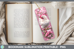 GorgeousFarm Checker Valentine Bookmark design.