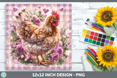 GorgeousFarm Checker Valentine Paper Backgrounds design.