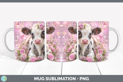 GorgeousFarm Checker Valentine Mug Wrap design.