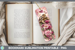 GorgeousFarm Checker Valentine Bookmark design.