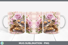 GorgeousFarm Checker Valentine Mug Wrap design.