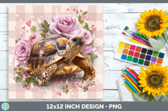 GorgeousFarm Checker Valentine Paper Backgrounds design.