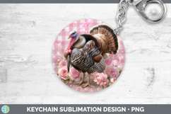 GorgeousFarm Checker Valentine Keychain design.