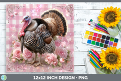 GorgeousFarm Checker Valentine Paper Backgrounds design.