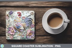 GorgeousFarm Square Coaster design.