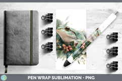 GorgeousFarm Christmas Botanicals Pen Wrap design.