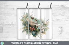 GorgeousFarm Christmas Botanicals Tumbler design.