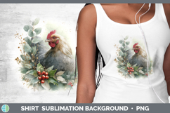 GorgeousFarm Christmas Botanicals Shirt design.