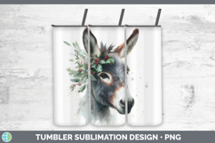 GorgeousFarm Christmas Botanicals Tumbler design.