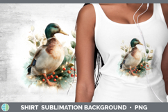 GorgeousFarm Christmas Botanicals Shirt design.