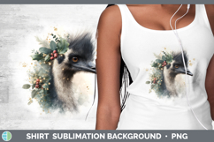 GorgeousFarm Christmas Botanicals Shirt design.