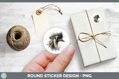 GorgeousFarm Christmas Botanicals Stickers design.