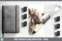 GorgeousFarm Christmas Botanicals Pen Wrap design.