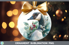 GorgeousFarm Christmas Botanicals Ornament design.