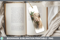 GorgeousFarm Christmas Botanicals Bookmark design.