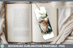 GorgeousFarm Christmas Botanicals Bookmark design.