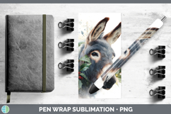 GorgeousFarm Christmas Botanicals Pen Wrap design.