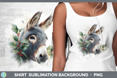 GorgeousFarm Christmas Botanicals Shirt design.